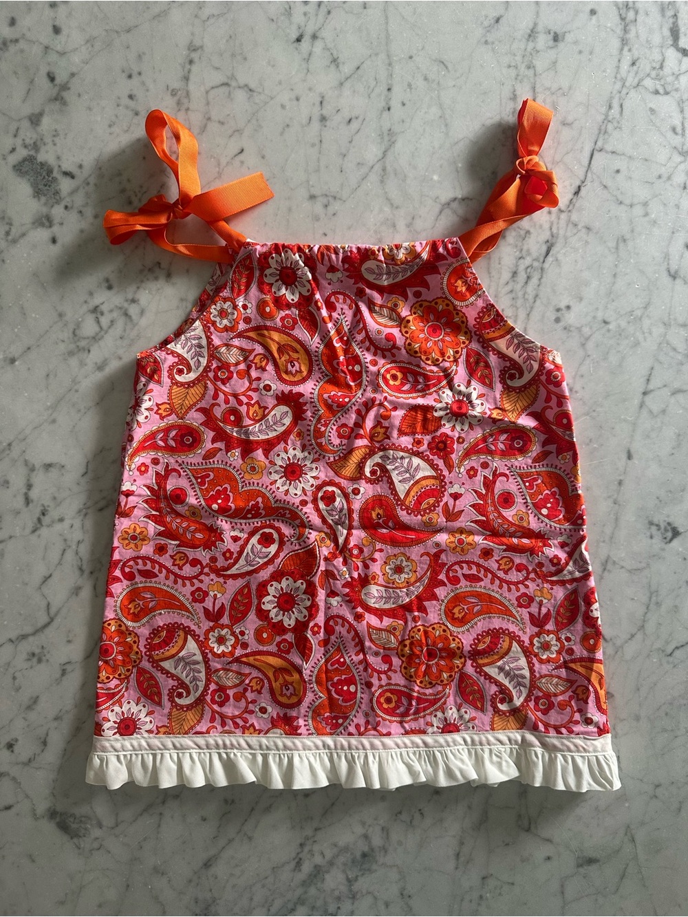 Vintage 60s/70s Boho Floral Halter Top